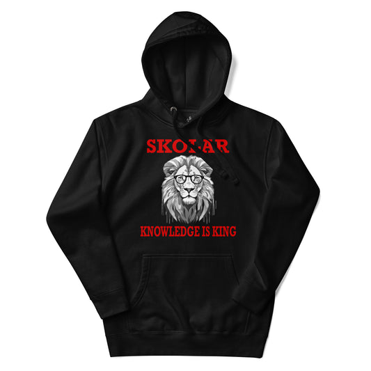 Skolar - Knowledge is King Unisex Hoodie